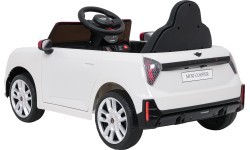 Elektromobilis Mini Cooper, balts
