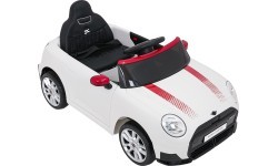 Электромобиль Mini Cooper, белый