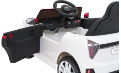 Электромобиль Mini Cooper, белый