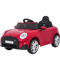 Электромобиль Mini Cooper, красный