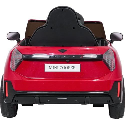 Электромобиль Mini Cooper, красный