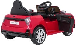Elektromobilis Mini Cooper, sarkans