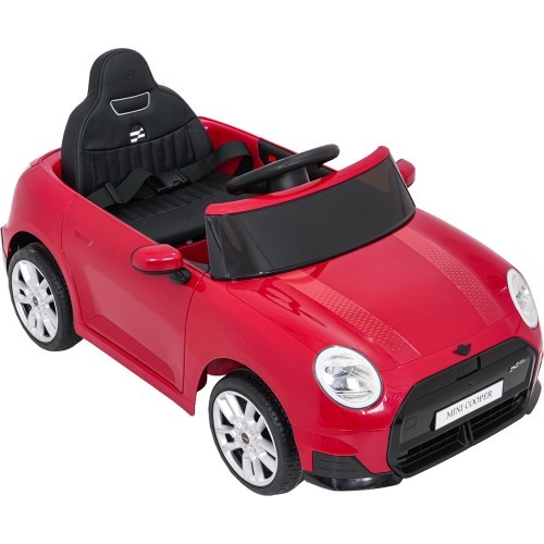 Elektromobilis Mini Cooper, sarkans