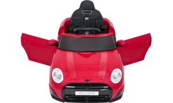 Электромобиль Mini Cooper, красный