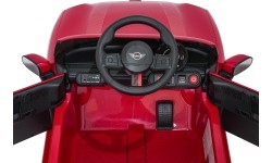 Elektromobilis Mini Cooper, sarkans