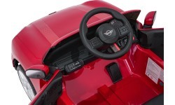 Elektromobilis Mini Cooper, sarkans