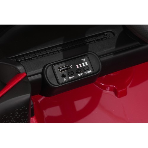 Электромобиль Mini Cooper, красный