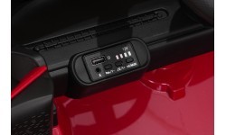 Elektromobilis Mini Cooper, sarkans