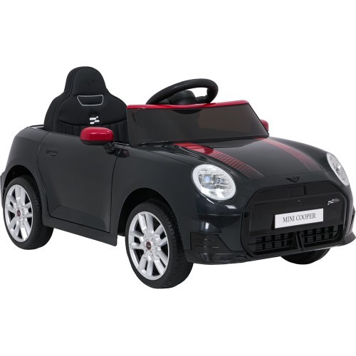 Elektromobilis Mini Cooper, melns