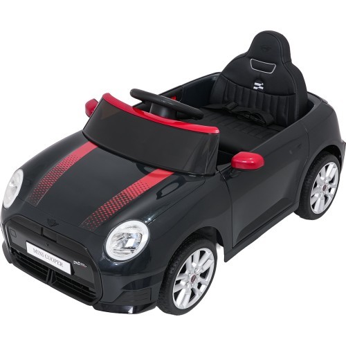 Elektromobilis Mini Cooper, melns