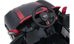 Elektromobilis Mini Cooper, melns