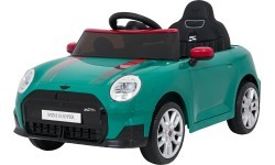 Elektromobilis Mini Cooper, zaļš