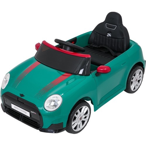 Elektromobilis Mini Cooper, zaļš