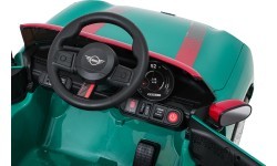 Электромобиль Mini Cooper, зелёный