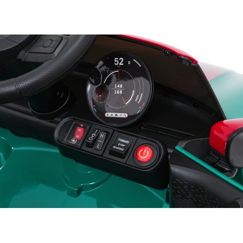 Elektromobilis Mini Cooper, zaļš