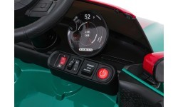 Электромобиль Mini Cooper, зелёный
