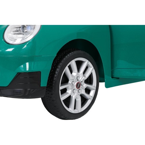Elektromobilis Mini Cooper, zaļš