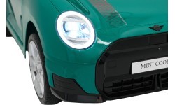 Электромобиль Mini Cooper, зелёный