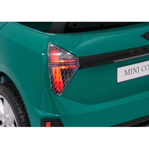 Elektromobilis Mini Cooper, zaļš