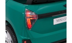 Электромобиль Mini Cooper, зелёный