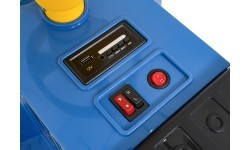 Elektromobilis Zilā stacijas lokomotīve, divvietīgs