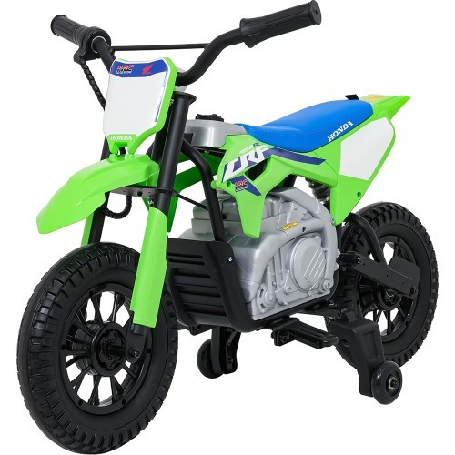 Elektriskais motocikls Honda CFR450R, zaļš