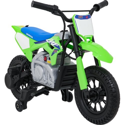 Электрический мотоцикл Honda CFR450R, зелёный