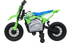 Elektriskais motocikls Honda CFR450R, zaļš
