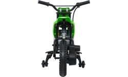 Elektriskais motocikls Honda CFR450R, zaļš