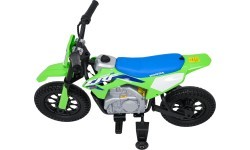 Elektriskais motocikls Honda CFR450R, zaļš