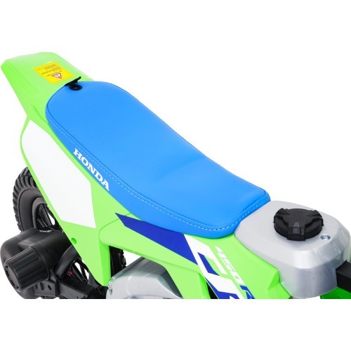 Elektriskais motocikls Honda CFR450R, zaļš