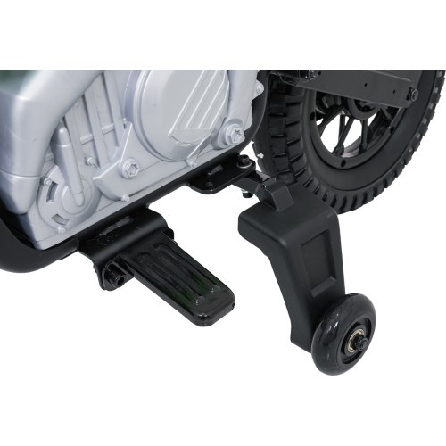 Elektriskais motocikls Honda CFR450R, zaļš
