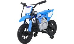 Elektriskais motocikls Honda CFR450R, zils