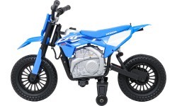 Elektriskais motocikls Honda CFR450R, zils