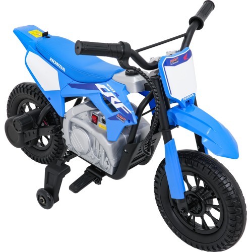 Elektriskais motocikls Honda CFR450R, zils