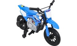 Elektriskais motocikls Honda CFR450R, zils