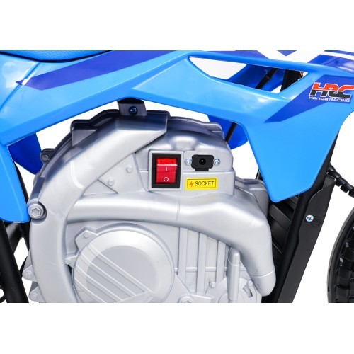 Elektriskais motocikls Honda CFR450R, zils