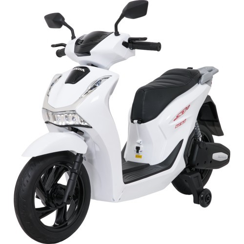 Bērnu elektriskais motorollers Honda SH125I, balts