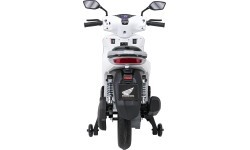 Bērnu elektriskais motorollers Honda SH125I, balts