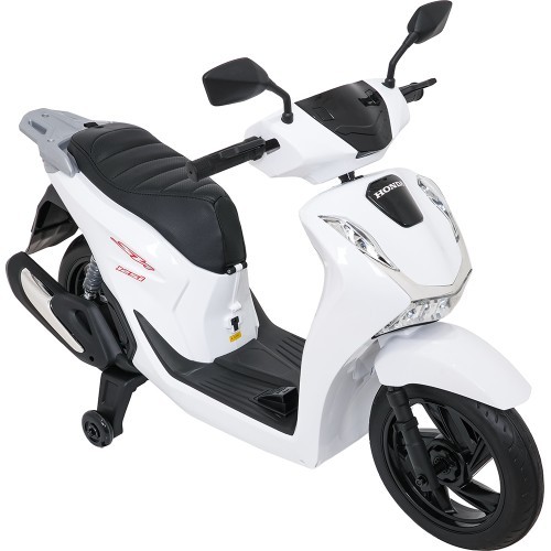 Детский электрический мотороллер Honda SH125I, белый