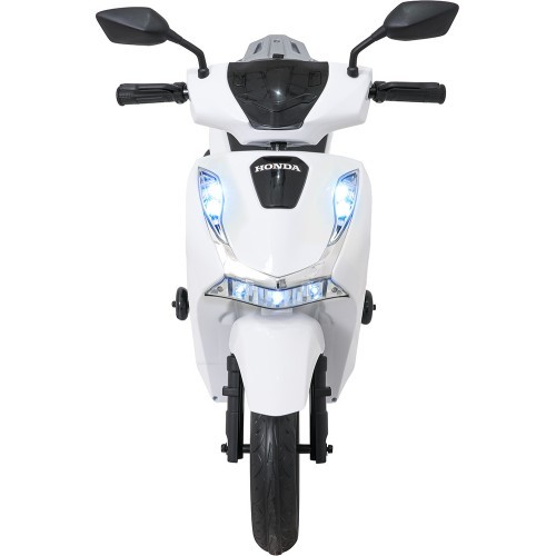 Детский электрический мотороллер Honda SH125I, белый