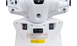Детский электрический мотороллер Honda SH125I, белый