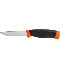 Нож Morakniv Companion F Heavy Duty, углеродистая сталь, оранжевый
