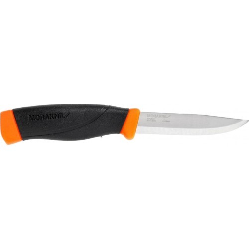 Knife Morakniv Companion F Heavy Duty, Carbon Steel, Orange