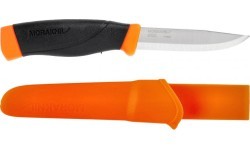 Knife Morakniv Companion F Heavy Duty, Carbon Steel, Orange