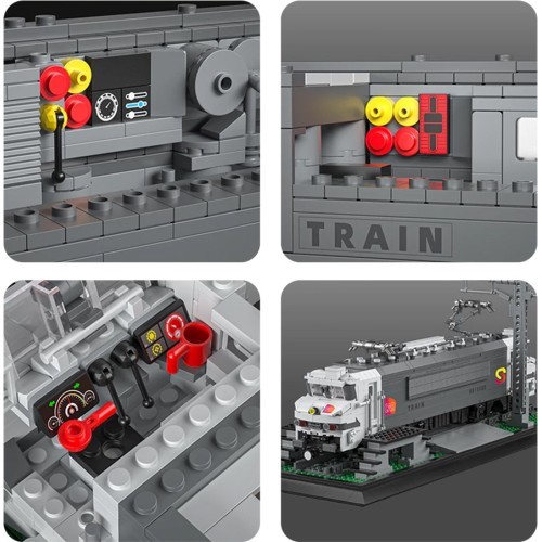 Locomotive Building Blocks Set 2053pcs.