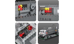 Locomotive Building Blocks Set 2053pcs.
