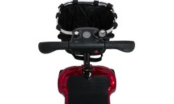 EasyGo Red Four-Wheel Electric Scooter for Seniors