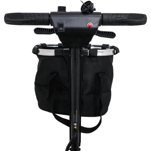 EasyGo Red Four-Wheel Electric Scooter for Seniors