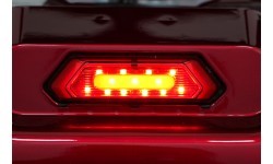 EasyGo sarkans četru riteņu elektriskais skūteris senioriem